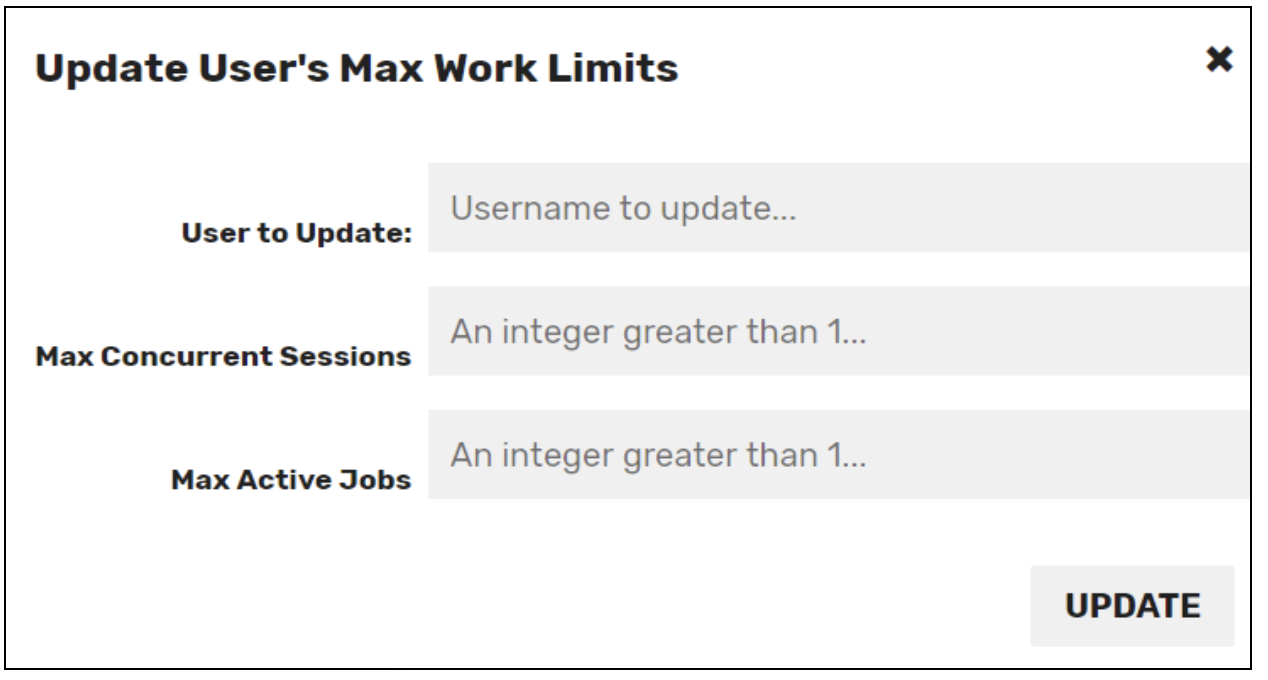 Release Notes max work limits